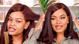 THIS TRANSFORMATION HAS ME SHOOK FULL GRWM  HAIR  MAKEUP  Arnellarmon [upl. by Orimlede]