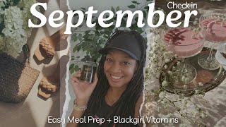 EASY MEAL PREP IDEAS  BLACK GIRL VITAMIN REVIEW  MY FITNESS JOURNEY [upl. by Ahsinan314]