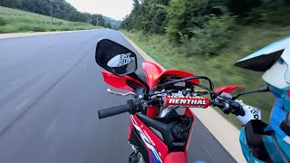 Honda 450 RL Moto Vlog [upl. by Hildegard]