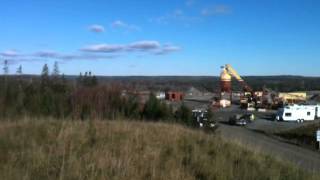 Blasting Rock at Weeks quarry [upl. by Anastasius400]