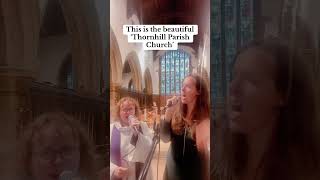 Thornhill Parish Church Visit  singing with Deb the Rev 😀 churchsinging [upl. by O'Brien]