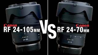 Canon RF 24105mm vs RF 2470mm – Review and Comparison [upl. by Zetrok]