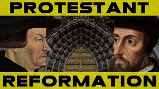 The Protestant Reformation 34  Calvin and Zwingli [upl. by Enomis961]