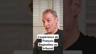 François Begaudeau raconte lexpérience sensorielle au tribunal [upl. by Snahc]