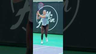 CAROLINE GARCIAS DRILLS 🇫🇷 [upl. by Adnirak]