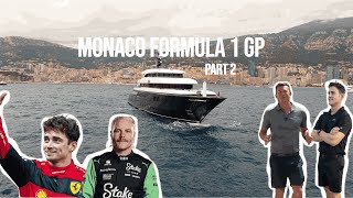 Inside look Monaco F1 from a Superyacht  Part 2 [upl. by Nahtanoj333]