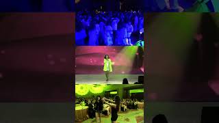 Trishala Gurung live performance at National Convention 2024 in Hyatt Regency  Oriflame shorts [upl. by Dreher]