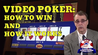 Video Poker  How to Win and How it Works • The Jackpot Gents [upl. by Raybourne]