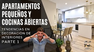 TENDENCIAS DECORACION INTERIORES 2024 ¡Apartamentos pequeños y Cocinas pequeñas PARTE 1 CJR [upl. by Ramsden811]