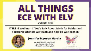 Webinar P1 Lets Talk About Math for Babies and Toddlers What do we teach and how do we teach it [upl. by Eile]