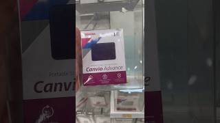 Toshiba Canvio Advance 1TB Portable External Hard Driveshortstoshibaytshorts [upl. by Karena]