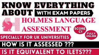 Holmes Language Assessment Test in DETAIL HINDI  TIPS amp TRICKS [upl. by Lilah]