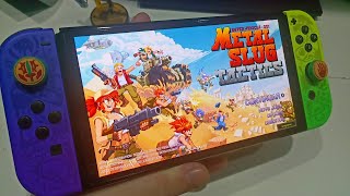 🚨Metal Slug Tactics fica LINDÍSSIMO no Nintendo Switch OLED  😍 [upl. by Noswal]