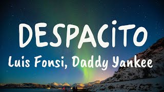 Luis Fonsi ‒ Despacito LetraLyrics Video ft Daddy Yankee [upl. by Egidio64]