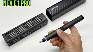 Redesigned Fanttik NEX E1 MAX Precision Electric Screwdriver with a Cleverly Engineered Case [upl. by Enial]