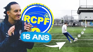 CE PRODIGE DE FONTAINEBLEAU ME DONNE UNE LEÇON DE FOOTBALL [upl. by Esom]