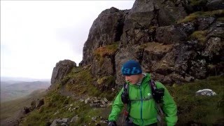 Bowfell via Crinkle Crags and The Climbers Traverse May 31st 2015 [upl. by Siffre]