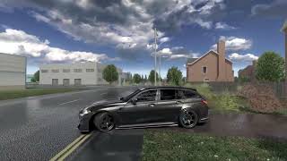 BIG TURBO G81 M3 TOURING DRIFTING LAKESIDE ESSEX ROADS [upl. by Robbie50]