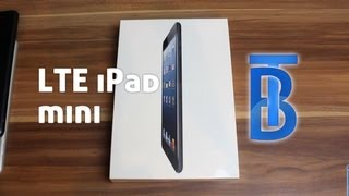 Unboxing Apple iPad mini LTE Cellular Schwarz 32GB [upl. by Kursh555]