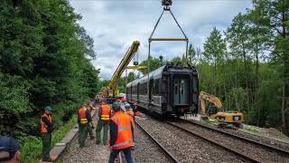 Accident du RERB  Reprise du trafic le 9 juillet 2018 [upl. by Jelsma118]