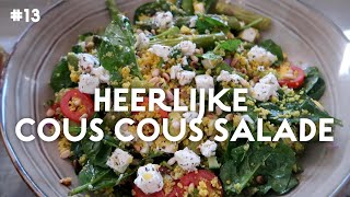 HEERLIJKE COUSCOUS SALADE  RUDYS RECEPTEN 13 [upl. by Shanahan]