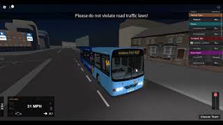 ROBLOX Apsley Bus Simulator Route X27 [upl. by Lucchesi]