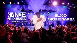 Xande de Pilares  Bloco quotAmor e Sambaquot DVD Esse Menino Sou Eu  Ao Vivo COMPLETO [upl. by Alysoun]