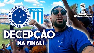 CRUZEIRO DECEPCIONA CONTRA O RACING MAS TORCIDA FEZ A FESTA NA FINAL DA SULA [upl. by Ecineg]