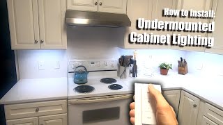 Installing Philips Hue Light Strips V4 for Undermount Cabinet Lighting  Tips and Tools Needed [upl. by Nimzay]