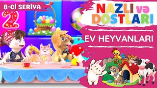 Nazlı və dostları  Ev heyvanları  8ci seriya [upl. by Jody]