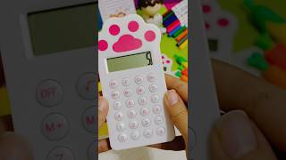 Unboxing Calculator asmr stationery stationery diycute my melodykuromi [upl. by Adalbert]