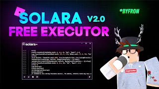 Roblox Executor quotSolaraquot Exploit On Roblox 2024  Byfron Bypass Keyless PC [upl. by Aitnuahs585]