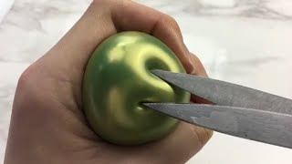 Satisfying Slime Stress Ball Cutting 86 [upl. by Kalman]