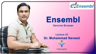 Ensembl Genome Browser  Gene Annotation  Lecture 43  Dr Muhammad Naveed [upl. by Dustie312]