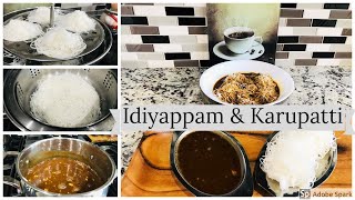 Idiyappam amp Karupatti Thengai Paal Recipe in Tamil இடியாப்பம் amp கருப்பட்டி தேங்காய் பால் [upl. by Tsuda576]