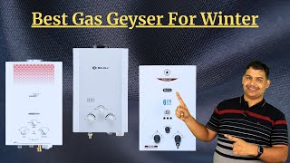 Best Gas Geyser In 2023 and 2024  Gas Geyser In India [upl. by Leanatan]