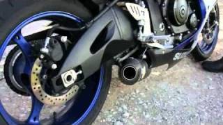 Suzuki GSXR 600 K7 Leo Vince amp Kawa ZX 10R 2009 Bodis [upl. by Navannod179]