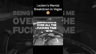 Charles Leclercs Mental Breakdown Radio In Las Vegas Grand Prix 2024 [upl. by Franck]