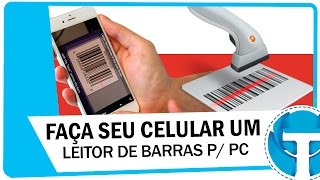 Transforme celular em leitor de códigos de barras para PC [upl. by Hcurab430]