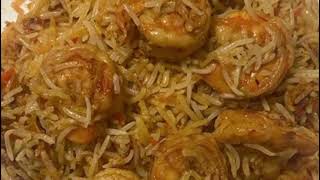 Palti ki khushi mein Guddoo bhai ne banai Shrimp Biryani [upl. by Matazzoni255]