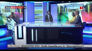 LE GRAND DÉBAT  LEGISLATIVES 2024  QUELLE ASSEMBLÉE POUR LA 15ème LÉGISLATURE  22 NOVEMBRE 2024 [upl. by Ballinger]