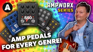 TC AmpWorx  New HighGain Pedals amp Firmware Update [upl. by Ehc995]