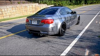 E92 BMW M3 with LOUD Remus exhaust [upl. by Gunther460]