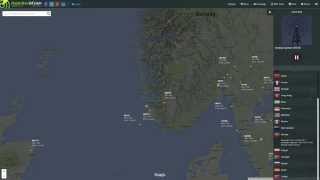 RadarBox24  Realtime Live ATC and Flight Tracking  Stavanger Airspace [upl. by Yrogiarc]