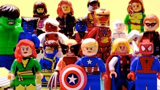 Lego Avengers and XMen  Edge of Extinction [upl. by Stanway918]