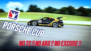 iRacing  PORSCHE CUP  Monza Chaos [upl. by Icnarf]