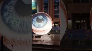 Essen Light Festival 2024  Theaterplatz ruhrgebiet essen art eyes light lightfestival [upl. by Itraa313]