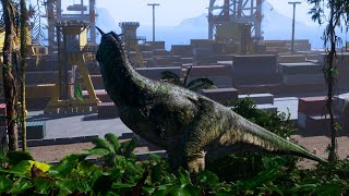 A Solo Carnotaurus on the New Update  The isle [upl. by Oramlub]