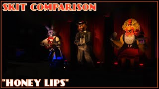 Freddy Fazbears Pizza quotHoney Lipsquot  SKIT COMPARISON [upl. by Ybrad780]