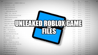 500 UNLEAKED ROBLOX GAME FILES [upl. by Pearson]